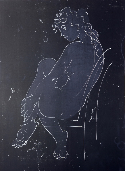 Hans Erni: Nacktes Mädchen (1968)