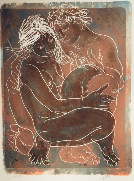 Hans Erni: Daphnis und Chloë (1977)