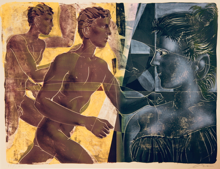 Hans Erni: Die Läufer (1953)