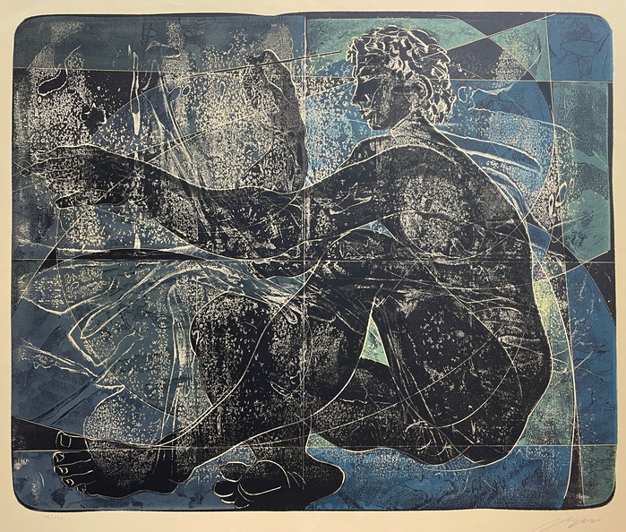 Hans Erni: Der sitzende Maler (1956)