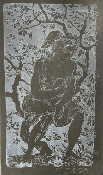 Hans Erni: Hirtin (1955)
